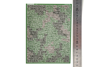 Декаль Сеть маскировочная МКТ зеленая