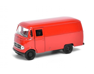 MERCEDES-BENZ L319 Panel Van (1955), red