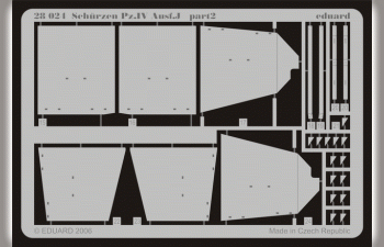 Фототравление для Schurzen Pz.IV Ausf.J