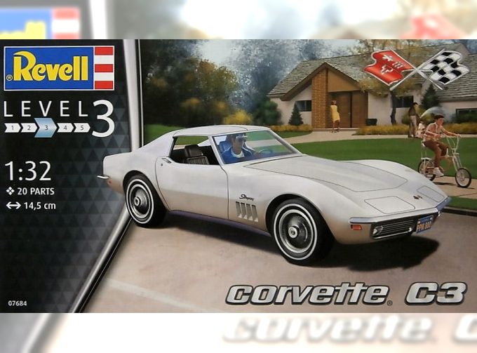 Сборная модель CHEVROLET Corvette C3