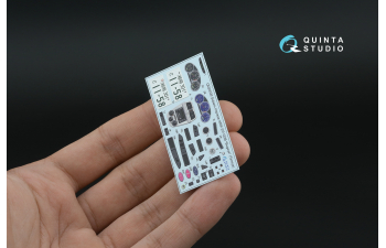 3D Декаль интерьера кабины Subaru Impreza WRX STi GDB Bugeye (Tamiya)