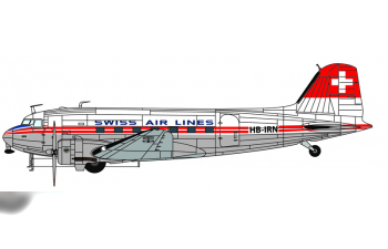 Сборная модель Самолет DC-3 Swissair