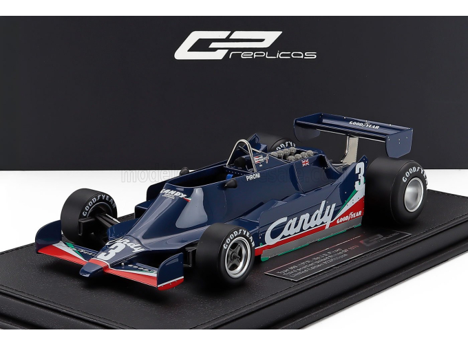 TYRRELL F1 009 №3 3rd Usa West Gp Didier Pironi (1979), Blue