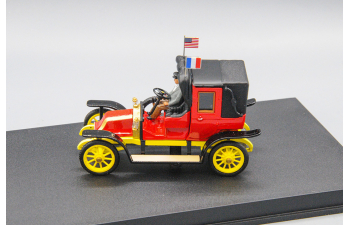 RENAULT Ag1 Taxi De La Marne With Driver (1914), Red Yellow
