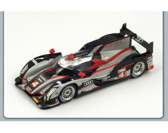 AUDI R18 Ultra №4 3rd Le Mans (Oliver Jarvis - Mike Rockenfeller - Marco Bonanomi) 2012, silver