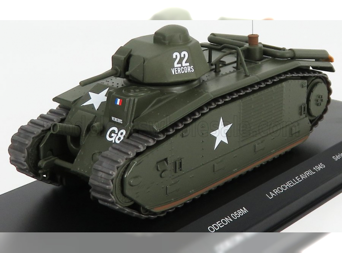 RENAULT B1 Bis Tank France (1945), Military Green