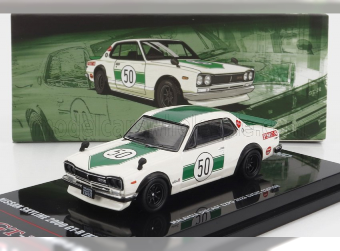 NISSAN Skyline Gt-r Kpgc10 N50 Special Expo Edition (2023), White Green