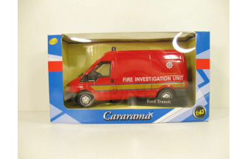 FORD Transit Fire Brigade, Junior Rescue 1:43, красный