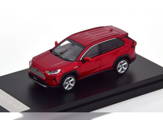 TOYOTA RAV4 Hybrid, red metallic