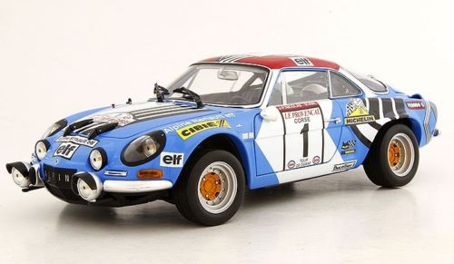 Renault-Alpine A110 1800S #1 Winner Tour de Corse 1973 Nicolas - Michel