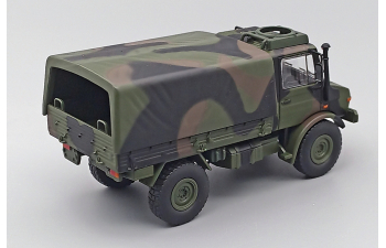 MERCEDES-BENZ Unimog U1300L (Br.435) Military Truck, three-color camouflage