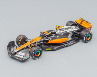 McLAREN F1 Mcl60 Team Mclaren N4 Season (2023) Lando Norris, Orange Black Blue