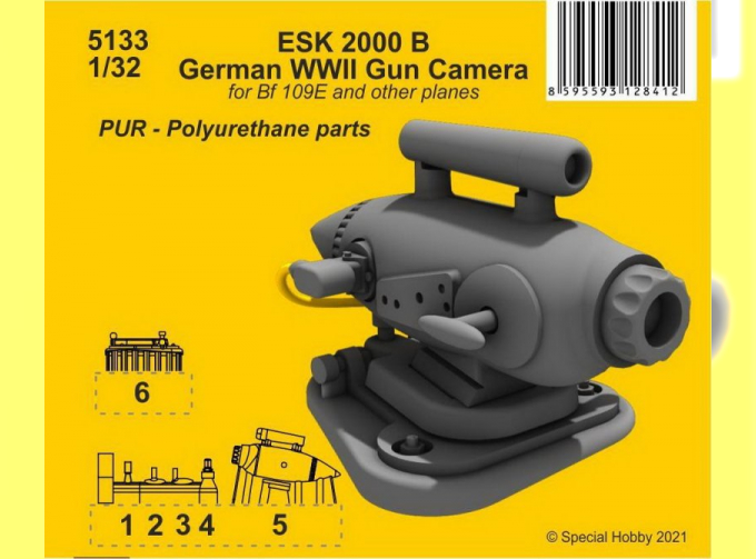 ESK 2000 B German WWII Gun Camera