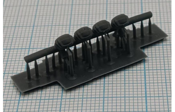 Люстра + 4 диодные фары для грузовых автомобилей