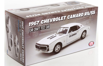 CHEVROLET Camaro RS/SS Car Craft Test Car (1967), white