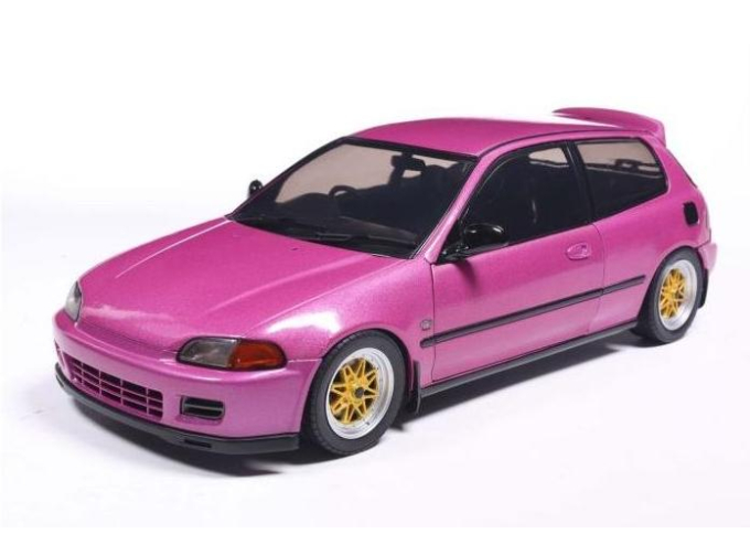 HONDA Civic (EG6) (1991), pink metallic