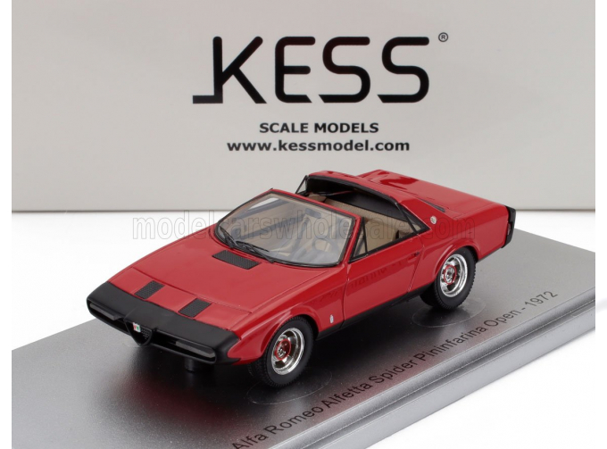 ALFA ROMEO Alfetta Spider Pininfarina Open (1972), red