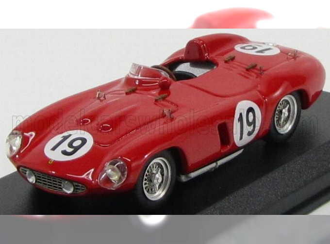 FERRARI 857 Spider N19 Sebring (1956) De Portago - Kimberly, Red