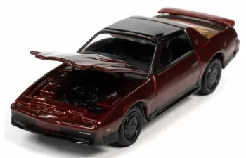 PONTIAC Firebird T/A (1984), dark red / black