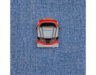 Значок "Витязь-М", красный