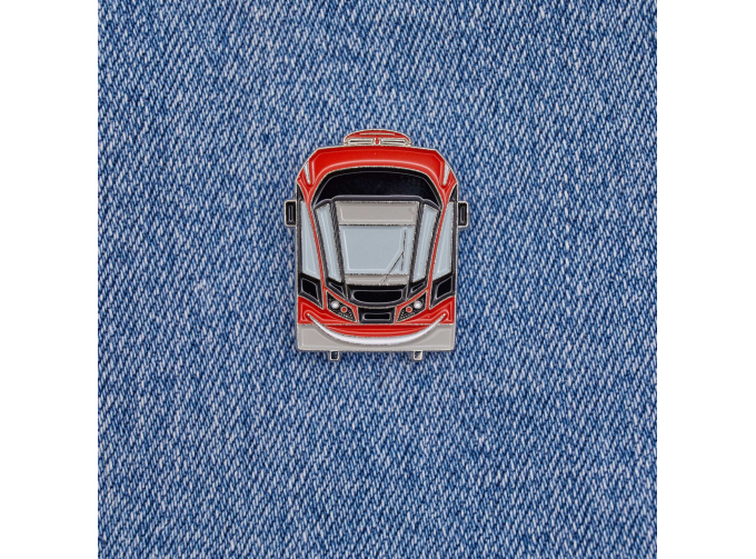 Значок "Витязь-М", красный