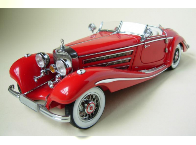 MERCEDES-BENZ 500 K Special Roadster (1936), red