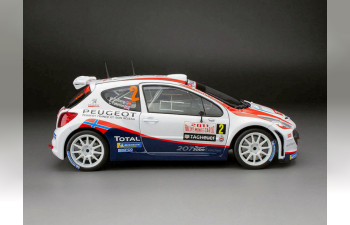 PEUGEOT 207 S2000 №2 P.Solberg Rally Automobile Monte Carlo (2011), white/red/black