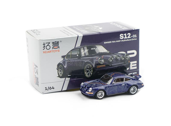 PORSCHE 964 Singer, blue