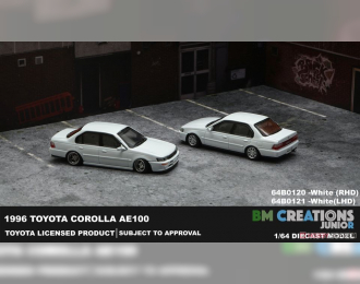 TOYOTA Corolla AE100 lhd (1996), white