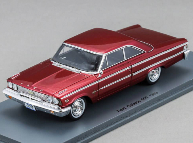 FORD Galaxie 500 (1963), red