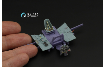 3D Декаль интерьера кабины Bf 109E-3/E-4 (Dragon)