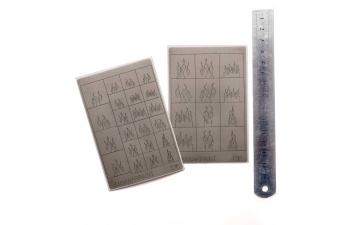 Маска окрасочная пламя №2 размер М