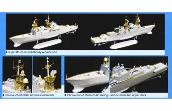 Сборная модель U.S.S. SPRUANCE DD-963 (PREMIUM EDITION)