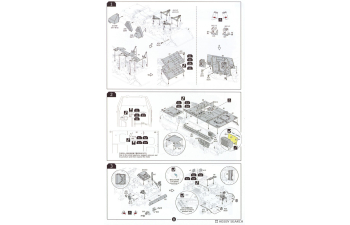 Сборная модель командирская машина M1130 Stryker CV и CV-TACP (1+1)