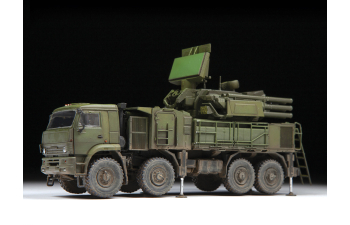 Сборная модель Российский самоходный зенитный ракетно-пушечный комплекс Панцирь-С1