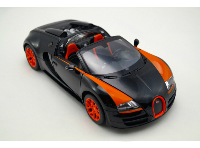 BUGATTI Veyron 16.4 Grand Sport Vitesse (2012), black / orange