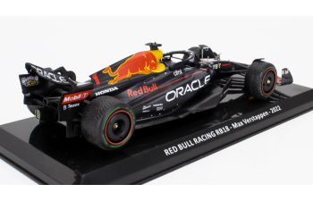 RED BULL F1 Rb18 Team Oracle Red Bull Racing №1 World Champion Season 2022 Max Verstappen - Matt Blue Yellow Red