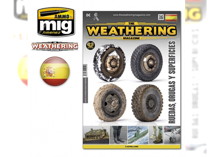 THE WEATHERING MAGAZINE #25 – Ruedas, Orugas y Superficies CASTELLANO