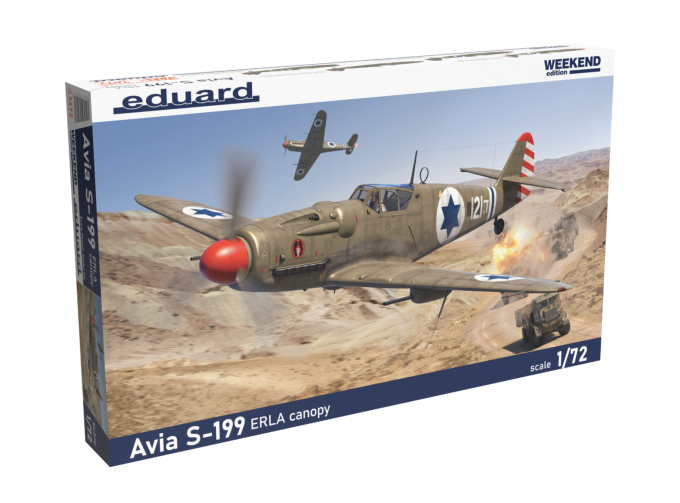 Сборная модель Avia S-199 ERLA Canopy - WEEKEND Edition