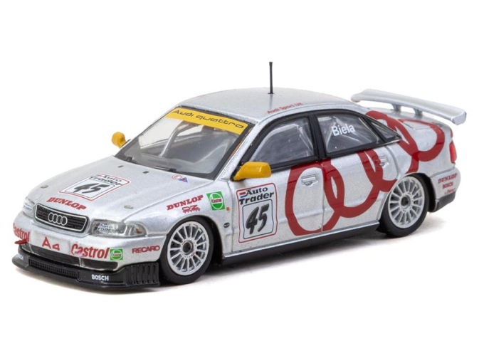 AUDI A4 Quattro #45 Frank Biela BTCC Champion (1996), silver / red / yellow