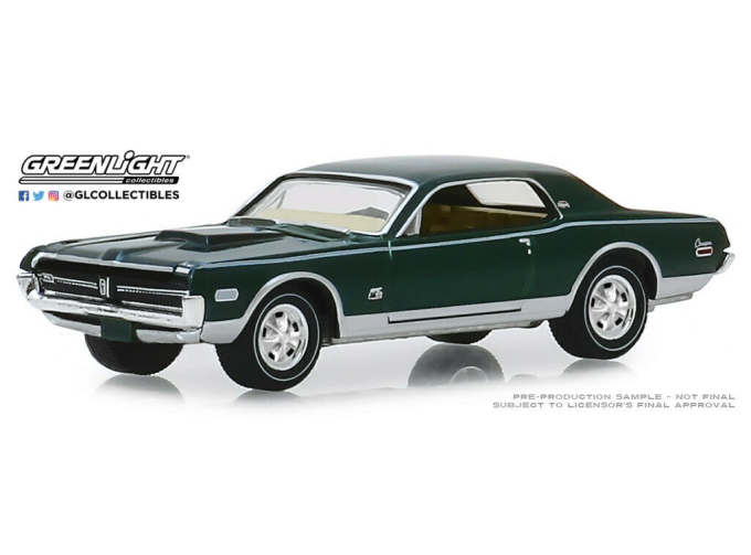 MERCURY Cougar XR-7 GT-E 428 Cobra Jet 50th Anniversary 1968 Black