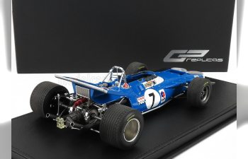 MATRA SIMCA F1 Ms80 N 7 2nd French Gp 1969 J.p.beltoise - Con Vetrina - With Showcase, Blue White