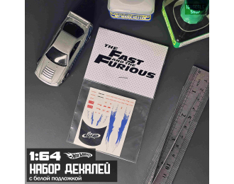 Декаль Fast and the Furious "Brian's Mitsubishi Eclipse"