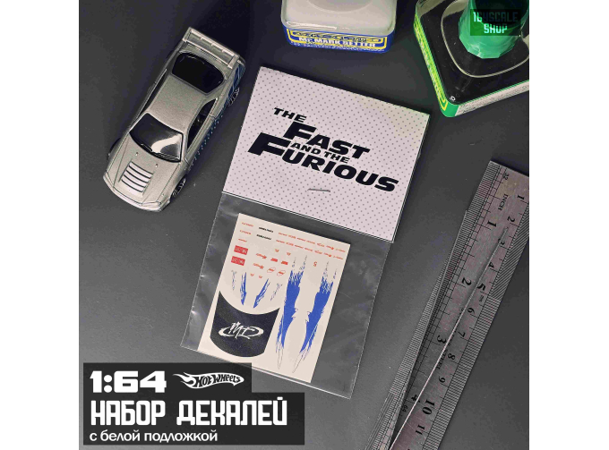 Декаль Fast and the Furious "Brian's Mitsubishi Eclipse"
