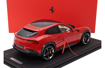 FERRARI Purosangue Suv Panoramic Roof (2022) - Con Vetrina - With Showcase, Rosso Corsa - Red