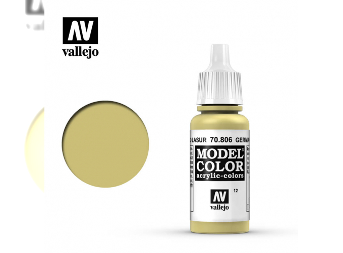 Краска акриловая `Model Color` Немецкий желтый/German Yellow