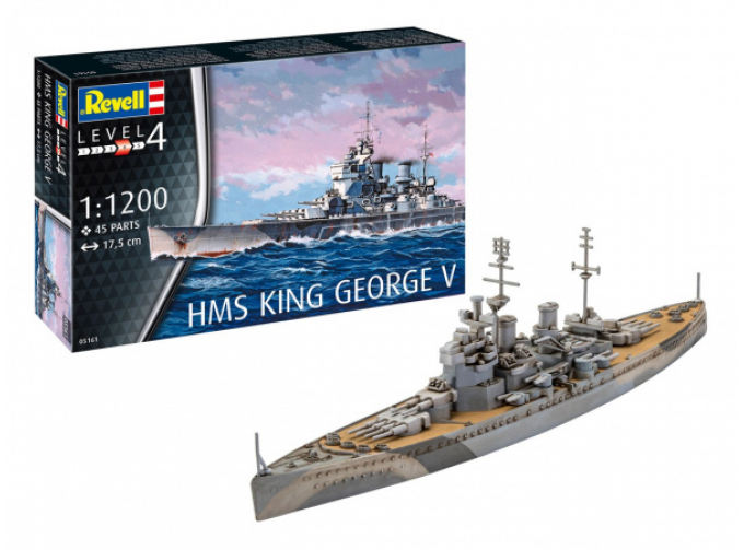 Сборная модель Линкор HMS King George V