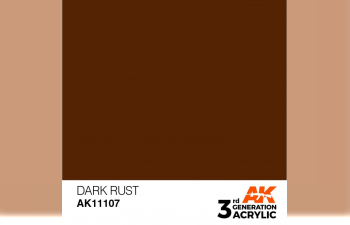 Краска акриловая 3rd Generation Dark Rust 17ml