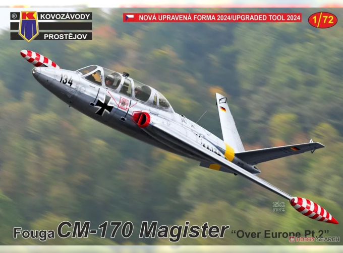 Сборная модель Fouga CM-170 Magister «Over Europe Pt.II»