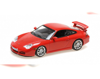 PORSCHE 911 996 Gt3 Coupe (2003), Red